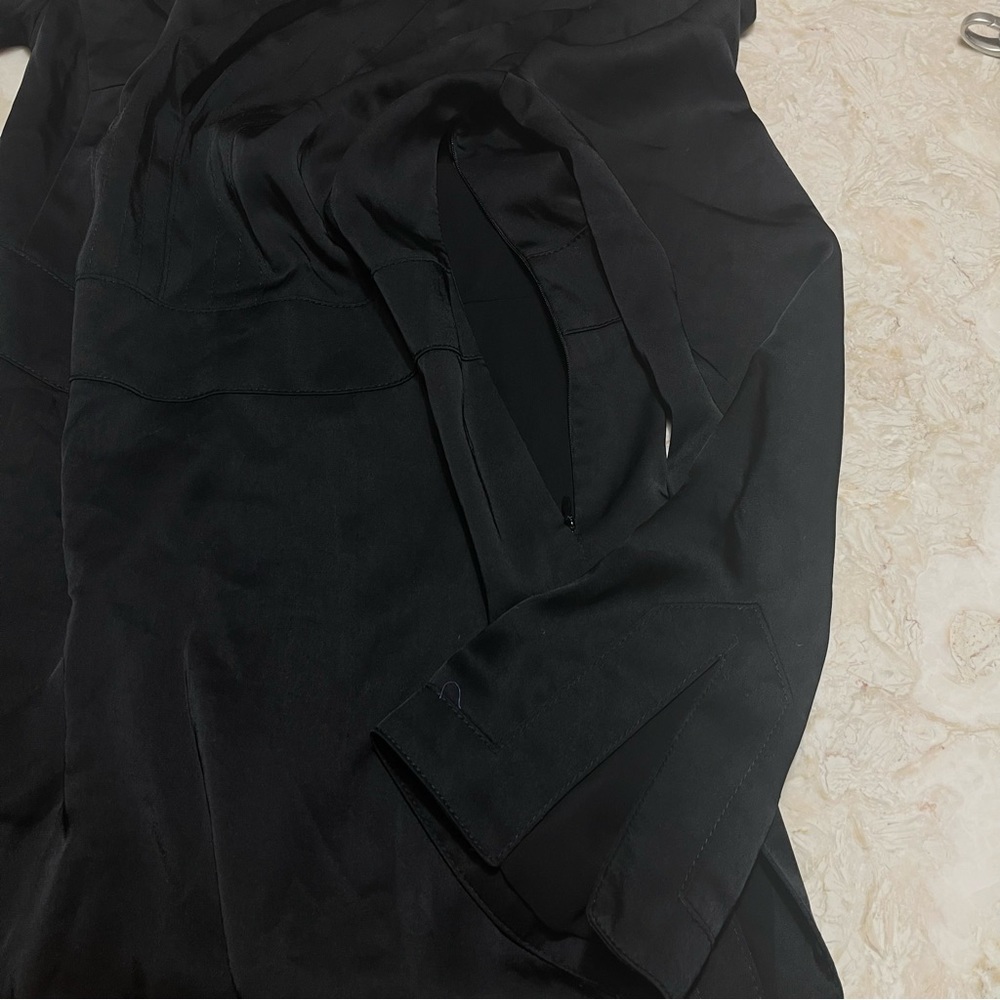 Tory Burch Satin Beaded Neckline Mini Dress/Tunic - Picture 11 of 11